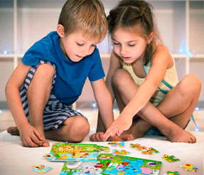 puzles y rompecabezas para niños con autismo