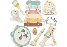 instrumentos musicales de madera para bebe Lehoo Castle
