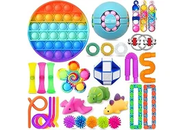 kit de 30 juguetes sensoriales antiestres Chennyfun