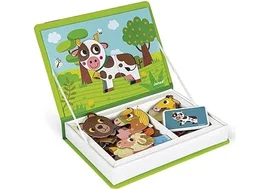 juego educativo magnetico Magnetibook animales Janod