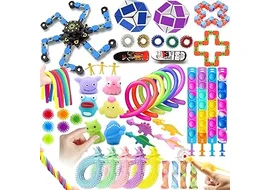 set de 50 juguetes sensoriales fidget antiestres