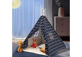 tipi infantil tienda de campana con tapete